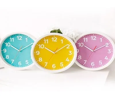 무소음파스텔캔디벽시계300