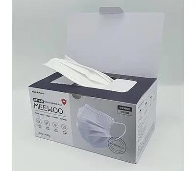 미우 KF-AD 성인용 비말 차단용 일회용 마스크