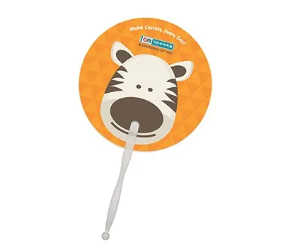 원형 미니팬시 부채 160x160mm