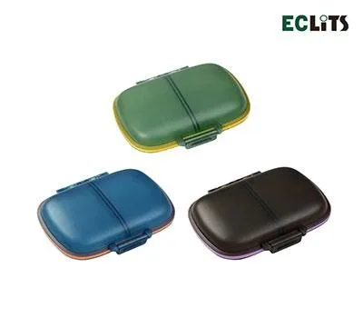 에클리츠 라인 포켓 약통 휴대용 알약 정리함 구급함