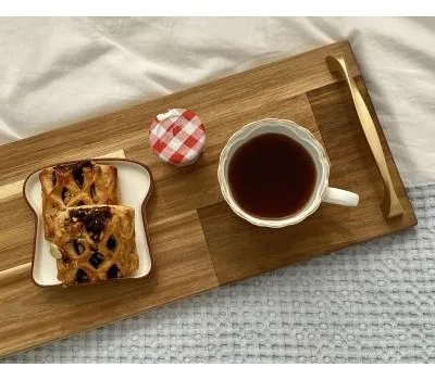 빈체로 아카시아 플레이팅 우드트레이 중 M