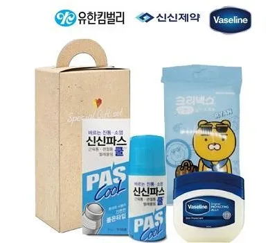 브생건107호 신신 롤온쿨연고 바세린젤리 카카오 물티슈