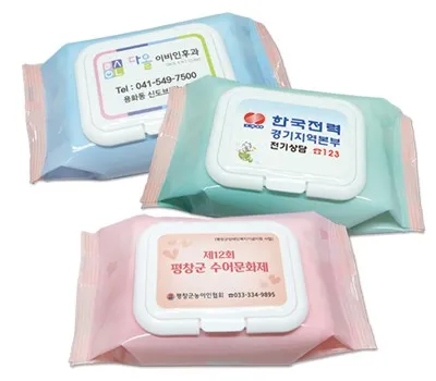 녹색나라 하트 캡형 물티슈 30매