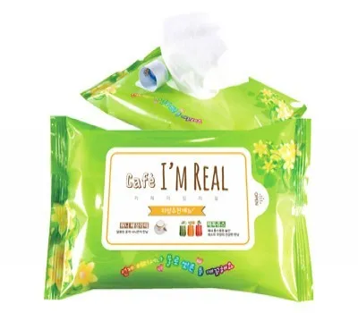 꽃그린 물티슈 20매