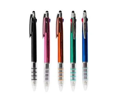 포링 니들 3색 UV 터치 볼펜 독일잉크