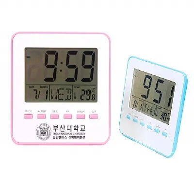 캘린더 탁상시계