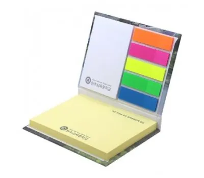 2단하드커버 점착메모지