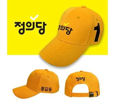 NS 정의당 선거모자